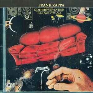 frank zappa & mothers one size fits all 1995 remastered cd - jazz rock montana